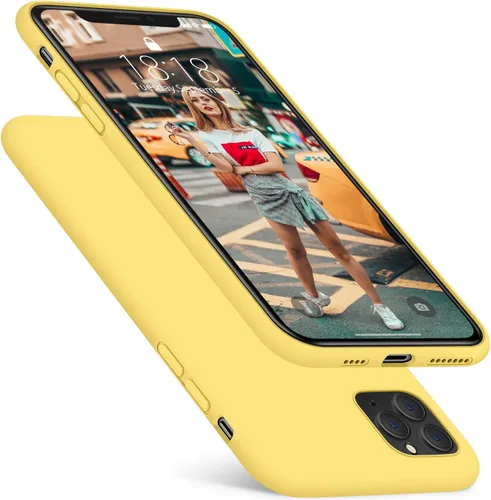 Vista 11 de DTTO Funda compatible con iPhone 11 Pro Max, funda de silicona [protección mejorada de cámara y pantalla] con cojín de rejilla de panal para iPhone
