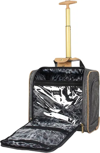 Vista 5 de Nicole Miller New York Kristina Collection 15" Under Seat Bag