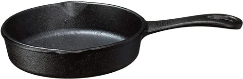 Vista 8 de Ishigaki - Sartén con una mano, hierro fundido, 5.9 pulgadas (5.9 in), se vende como estuche, juego de 18