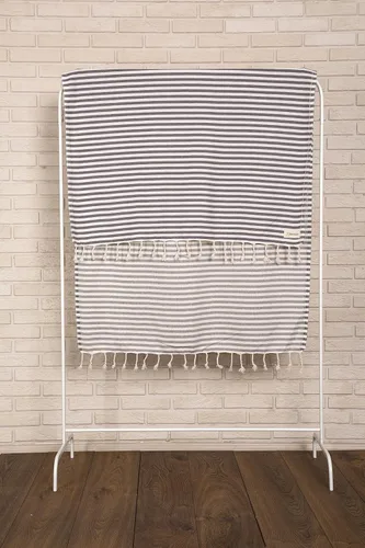 Vista 2 de Bersuse Malibu - Toalla turca 100% algodón, de 37 x 70 pulgadas