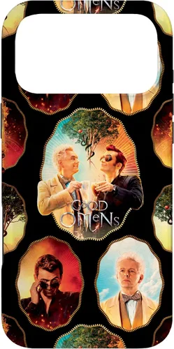 Vista 22 de iPhone 16 Good Omens - Funda de retratos