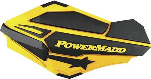Vista 6 de PowerMadd 34410 Guardamanos Centinela Negro/Negro