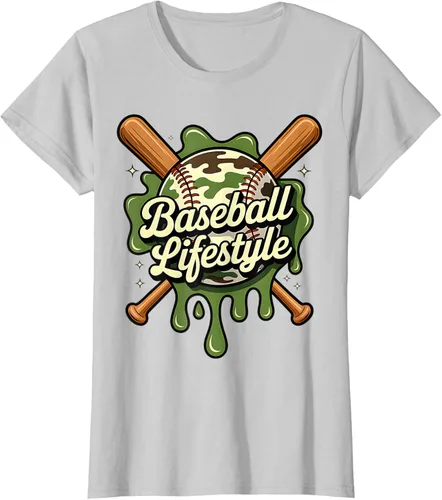 Vista 20 de Baseball Life Style 101 Apparel Youth Drip Baseball Boys Kid Camiseta