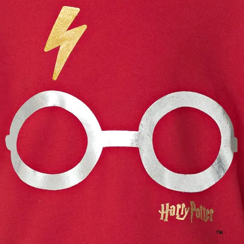 Vista 5 de Harry Potter Sudadera con capucha de forro polar para niños pequeños a niños grandes, Oro