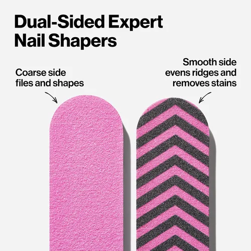 Vista 4 de Revlon Modeladores de uñas Barbie Expert, moldean rápidamente y suavizan las uñas normales a duras