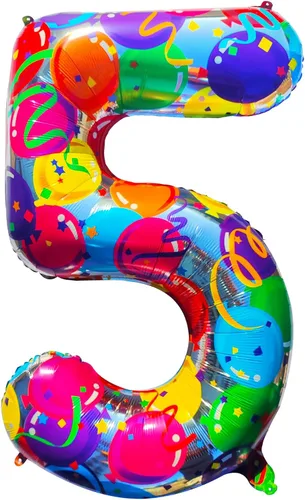 Vista 7 de Globos del número 0, globos arcoíris cero para decoraciones de cumpleaños de 10, 40 pulgadas, globos de neón grandes números 20, globos iridiscentes