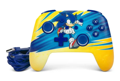 Vista 13 de PowerA Enhanced Wired Controller for Nintendo Switch - Sonic Boost