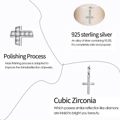 Vista 2 de Abalorios de plata de ley 925 para pulseras Pandora, regalos de joyería para mujer y niña.