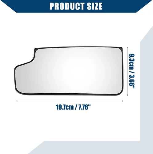 Vista 5 de 23444114 / Espejo retrovisor izquierdo/trasero para Chevy Silverado 1500 2016-2018 para GMC Sierra 2500 HD 2015-2019 / Espejo retrovisor