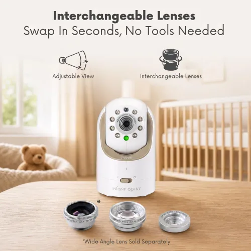 Vista 4 de Infant Optics DXR-8 PRO - Cámara complementaria (no compatible con DXR-8), color blanco