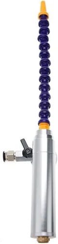 Vista 7 de Pistola de aire frío de 6.299 in con tubo flexible, pistola de aire frío Vortec de 1000 Btu/Hr, con tubo flexible para eliminar el polvo de óxido