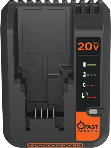 Vista 4 de [Usado] Cargador de litio Black & Decker BDCAC202B de 20 V 2 amperios.