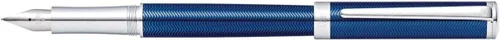 Vista 20 de Sheaffer Pluma estilográfica Intensity Onyx con ribete cromado y punta mediana