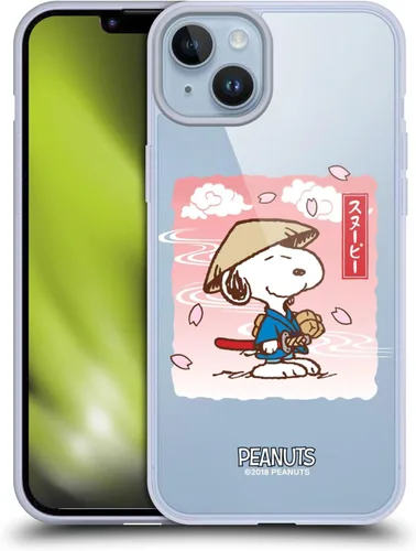 Vista 359 de Carcasa de gel para iPhone 7 Plus/iPhone 8 Plus, diseño de Snoopy Oriental de Peanuts, Badges