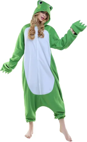 Vista 4 de CANASOUR Adult Halloween Onesie Pajamas Anime Unisex Cosplay One Piece Anime Cosplay Christmas Party Costume