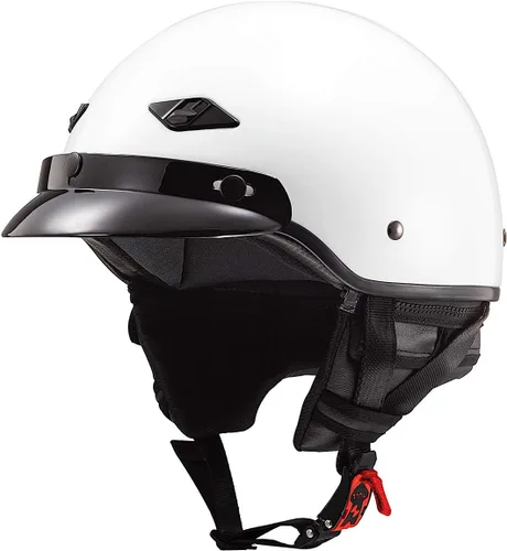 Vista 4 de LS2 Helmets - Medio casco para motocicleta Bagger