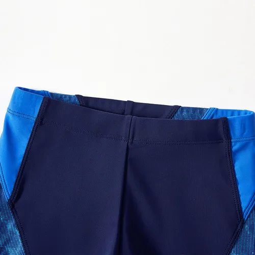 Vista 6 de TiaoBug Traje de baño para niños y niños, traje de baño tipo bóxer de natación UPF 50+ para jóvenes, traje de baño competitivo