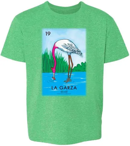 Vista 13 de Pop Threads La Estrella Star Loteria Card Mexican Bingo - Camiseta para niños y niñas Camiseta de manga larga Negro