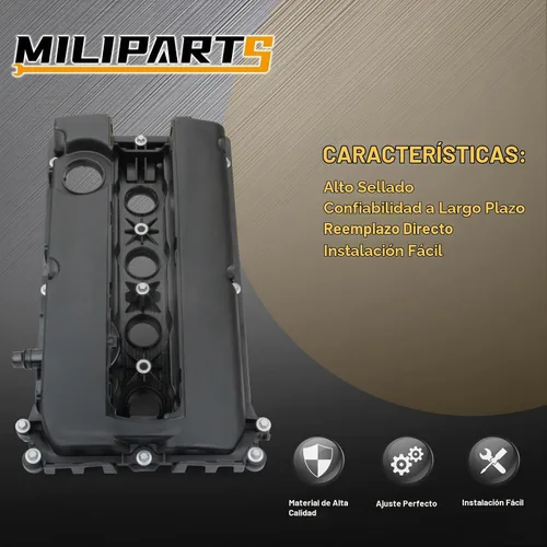 Vista 4 de Cubierta de válvula de motor compatible con Chevy Cruze 2010-2016 Aveo Aveo5 2009-2011 Sonic 2012-2018 Trax 2013-2020 Pontiac G3 2009-2010 1.6L 1.8L