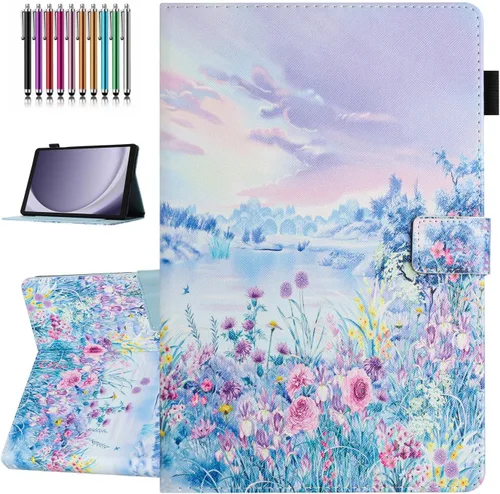 Vista 18 de Funda para Galaxy Tab A11+ Plus /A9+ Plus de 11 pulgadas 2026/2024 (SM-X210/X230), Samsung Tab A11+ /A9+ Cover, Auto Wake/Sleep, Funda plegable