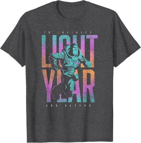 Vista 27 de Disney Pixar Lightyear Buzz Lightyear To Infinity And Beyond Camiseta, Negro