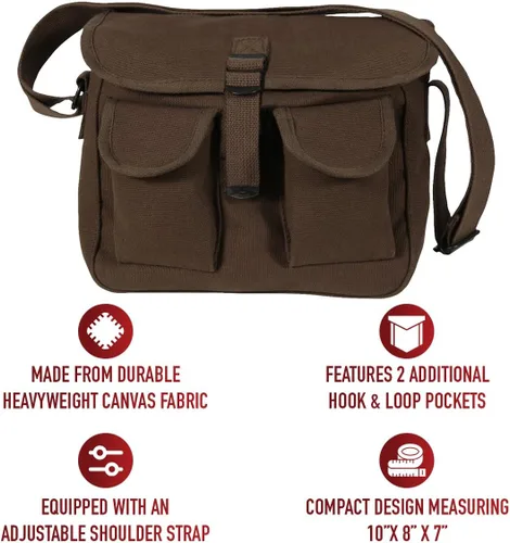 Vista 36 de Morral de lona Rothco para municiones