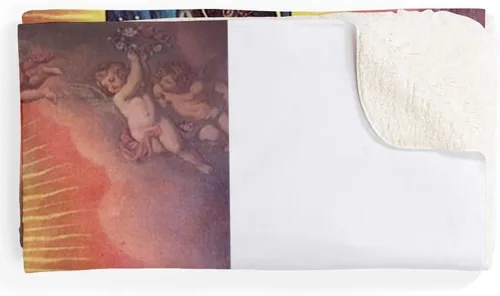 Vista 6 de CafePress Our Lady of Guadalupe Rev 12 - Manta de forro polar Sherpa B Sherpa de 60 pulgadas de largo x 50 pulgadas de ancho