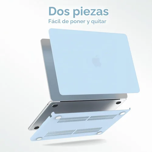 Vista 5 de G JGOO Compatible con MacBook Air de 15 pulgadas 2026 2025 2024 2023 M5 A3448 M4 A3241 M3 A3114 M2 A2941, carcasa rígida de plástico para MacBook