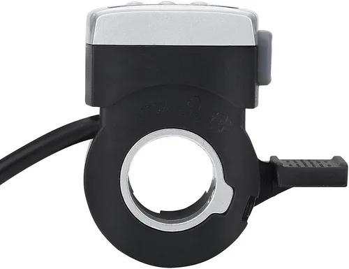Vista 4 de Regulador de velocidad de dedo izquierdo/derecho de 36 V para E, ciclo eléctrico, montaña, apto para 0.886 in M365 Acelerador de pulgar 36v