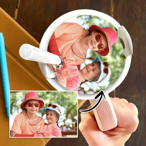Vista 2 de Placa de identificación personalizada para taza, etiqueta de foto personalizada para tapa de caída, etiqueta fotográfica personalizada de 40 onzas