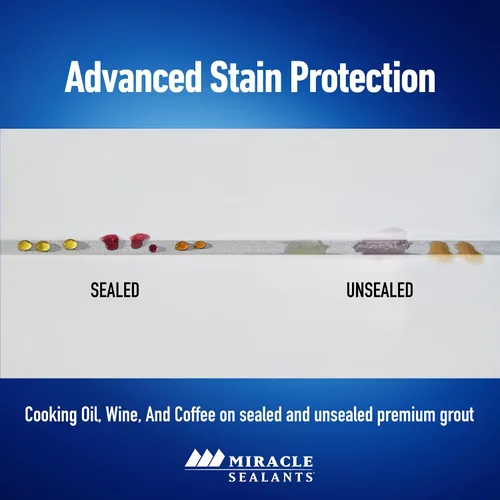 Vista 4 de Miracle Sealants Sellador de lechada Plus Invisible Penetrating Sealer Spray, 16 oz