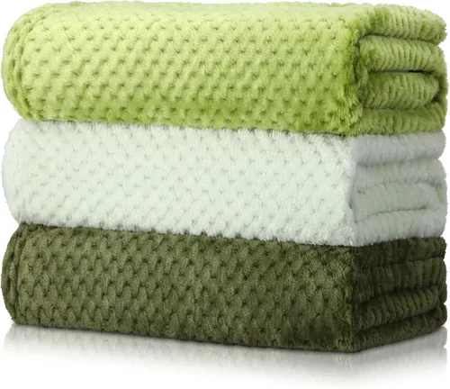 Vista 8 de Newwiee - 3 mantas de bebé de 30 x 40 pulgadas, mantas de forro polar ultra suaves para niñas y niños, esponjosas, recién nacidos, para cuna