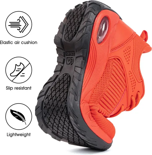 Vista 3 de Slow Man Zapatos deportivos para correr para mujer, de malla antideslizante, atlética, para caminar, de moda, transpirables, para gimnasio, fitness