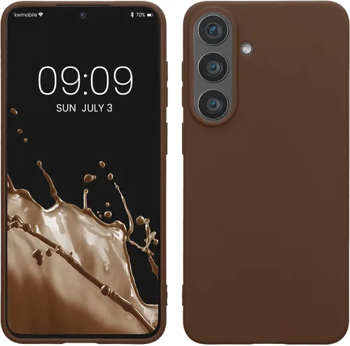 Vista 227 de kwmobile Funda compatible con Samsung Galaxy S23 - Funda protectora de silicona TPU suave y delgada - Piedra antigua