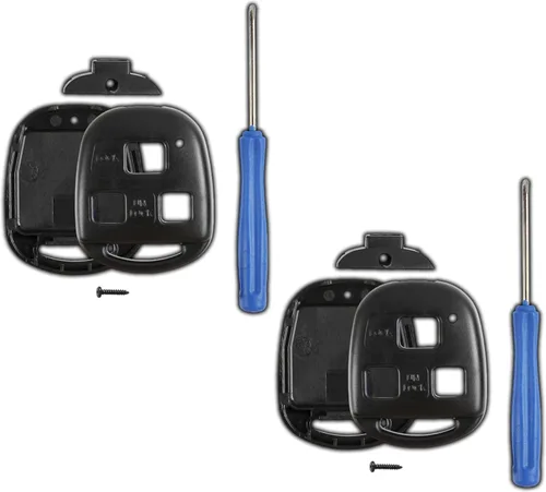 Vista 9 de KeylessOption Estuche de llave de reemplazo para 1997 1998 1999 2000 2001 2002 2003 2004 2005 2006 2007 2008 2009 2010 2011 2012 2013 2014 Lexus