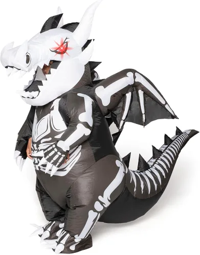 Vista 6 de Spooktacular Creations Inflatable Costume for Kids, Riding a Fire for Halloween Costume Parties