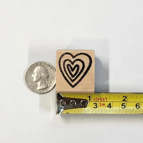 Vista 6 de Sellos de goma con corazones de San Valentín