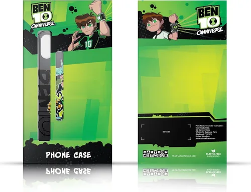 Vista 6 de Head Case Designs Officially Licensed Ben 10: Omniverse Character Art Graphics Leather Wallet Case Compatible with Apple iPhone 15 Pro Max