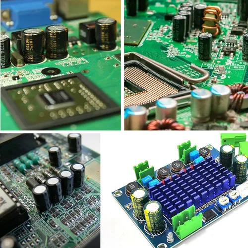 Vista 7 de 20 condensadores electrolíticos de 10 UF/400 V, condensadores electrolíticos de aluminio de alta frecuencia para refrigerador, TV, monitor LCD