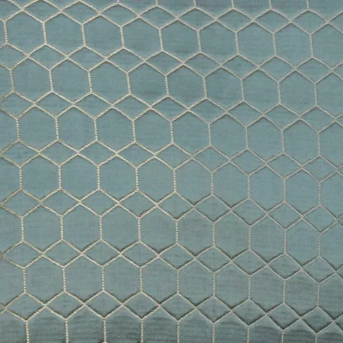 Vista 30 de The HomeCentric Funda de almohada con cremallera, funda de cojín azul de 12 x 12 pulgadas, funda de cojín de algodón bordado para sofá, diseño
