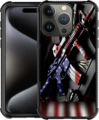 Vista 135 de Funda compatible con iPhone 15, diseño de elefantes africanos, diseño increíble a prueba de golpes, antiarañazos, carcasa trasera de policarbonato