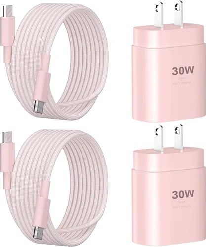 Vista 12 de Cargador USB C de 30 W para iPhone 15/15 Pro Max/15 Pro/15 Plus/Samsung Galaxy S23 Ultra/S23/S23+/S22/S22 Ultra/S22+/S22+/S21 Ultra/S20 Ultra/Note