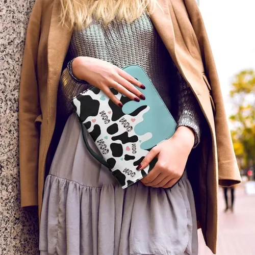 Vista 5 de Flashideas Funda de transporte ligera de la Biblia de la PU para las mujeres, cubierta de la Biblia de moda con asa para el estudio