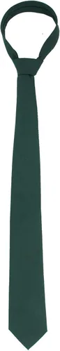 Vista 4 de Corbata de algodón de color sólido para hombre