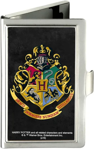 Vista 13 de Buckle-Down Tarjetero DMLE-DEPARTMENT OF MAGICAL LAW ENFORCEMENT Negro/Blanco - Pequeño DMLE Department of Magical Law Enforcement Black White