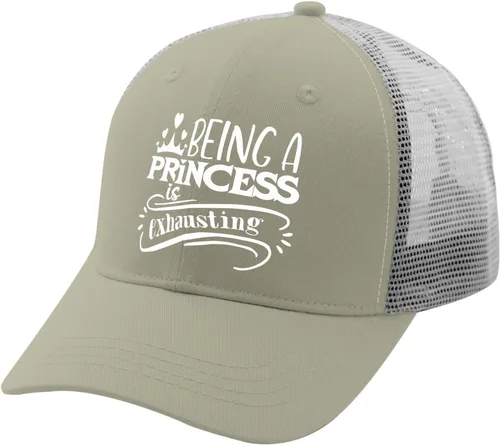 Vista 2 de Dad Hats Being a Princess is Exhausting Dad Hat for Women Vintage Hats Adjustable