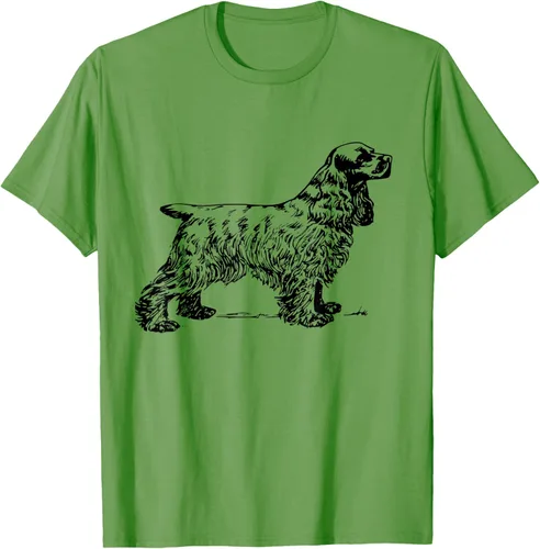 Vista 18 de Cocker Spaniel - Camiseta para perro Cocker Spaniel, gris, S Asfalto