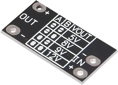 Vista 6 de AITRIP 10 unids 1.5A multifunción Mini Boost Module Step Up Board 3.7V a 5V 8V 9V 12V Step Up Board con indicador LED para DIY módulo de voltaje