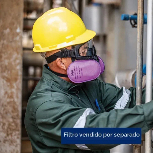Vista 8 de Dräger X-plore 3500 Máscara respiradora de media cara, aprobada por NIOSH