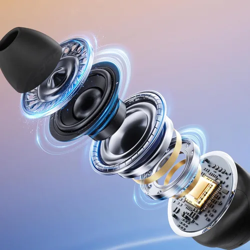 Vista 2 de Coby Auriculares inalámbricos verdaderos, estuche de carga, auriculares Bluetooth, par automático, auriculares inalámbricos portátiles, auriculares